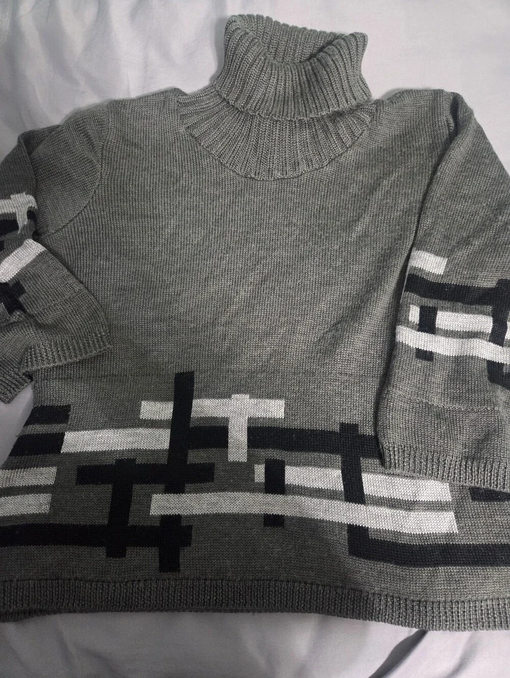 Ashley Steward Turtle Neck Women's Sweater,Plus Size: 18/20